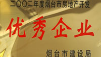 2002年煙臺(tái)市房地產(chǎn)開(kāi)發(fā)優(yōu)秀企業(yè)